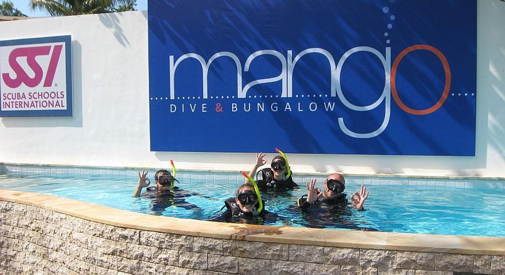 Mango Dive & Bungalow Гили Траванган Экстерьер фото